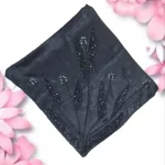 روسری ساتن ابریشم جواهر دوزی شده1