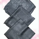 روسری ساتن ابریشم ژاکارد